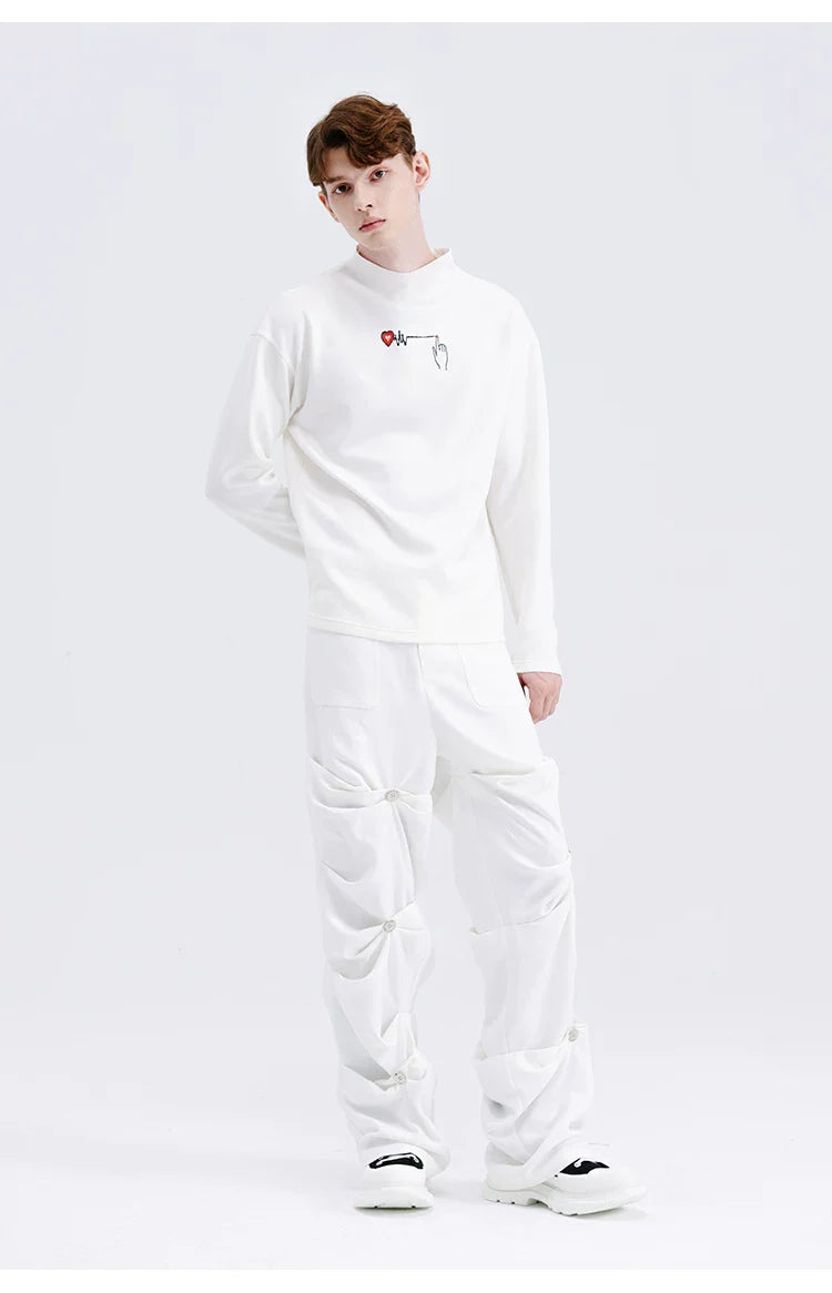 Graphic Heartbeat Long Sleeve Sweatshirt