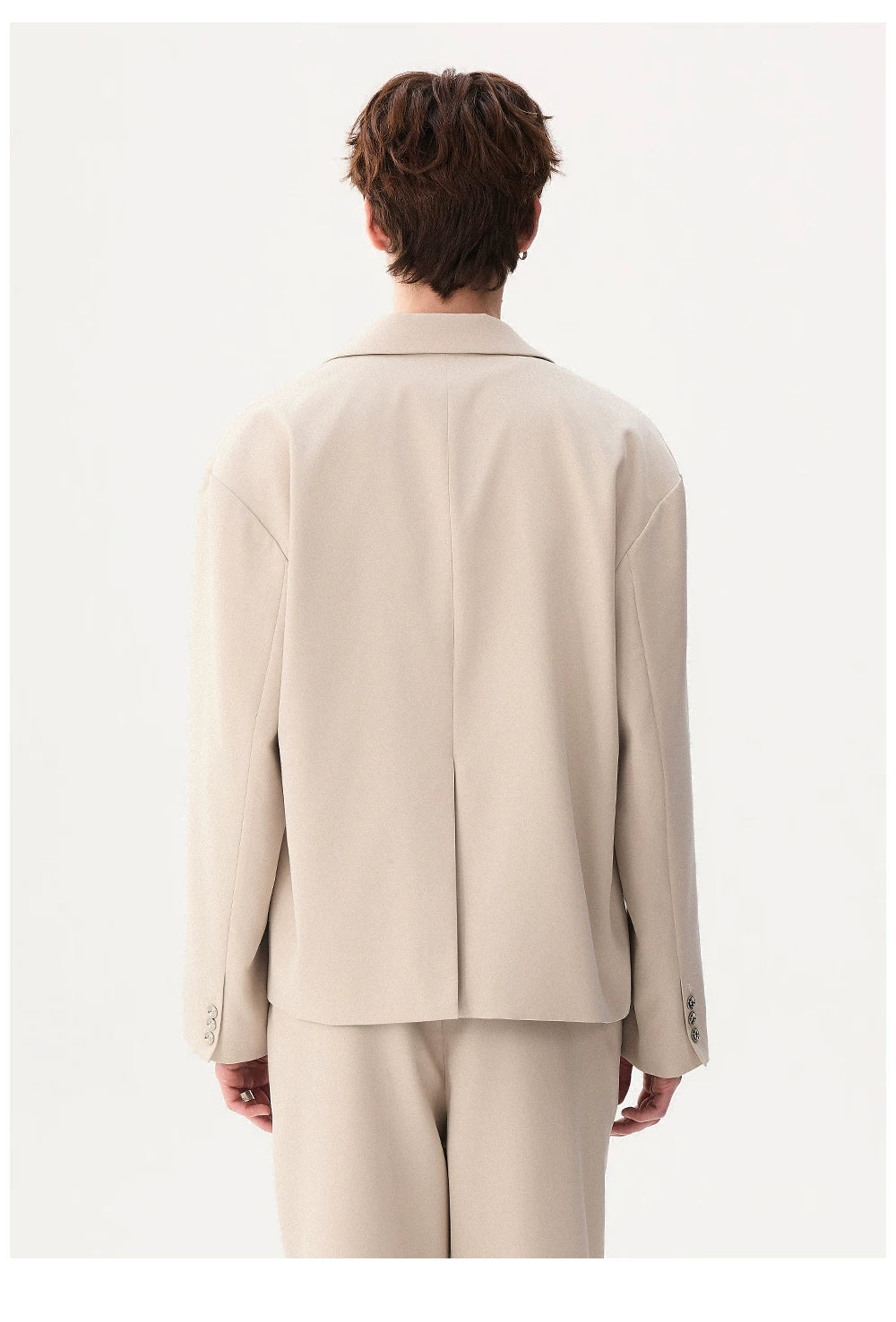 Wrinkle-Resistant Two-Piece Suit Pants