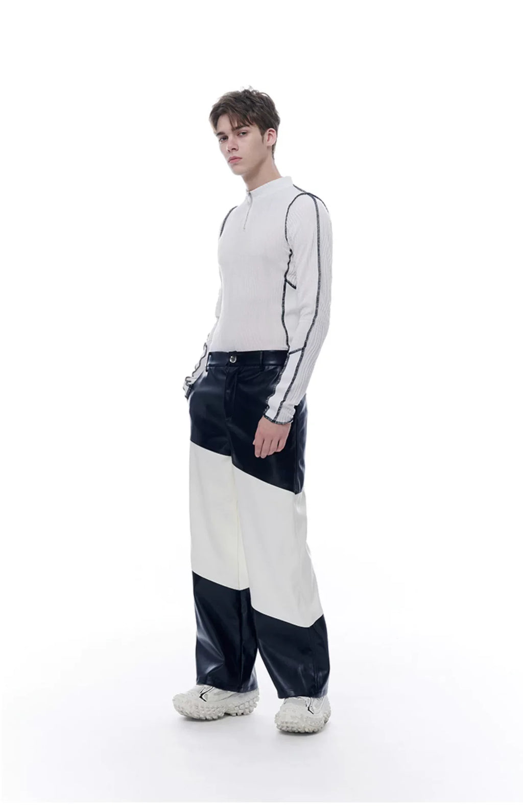 Water Ripple Zip Front Base Layer Top