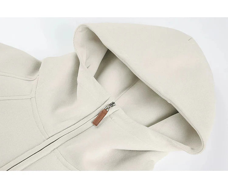 Half-Zip Hooded Pullover Sweatshirt