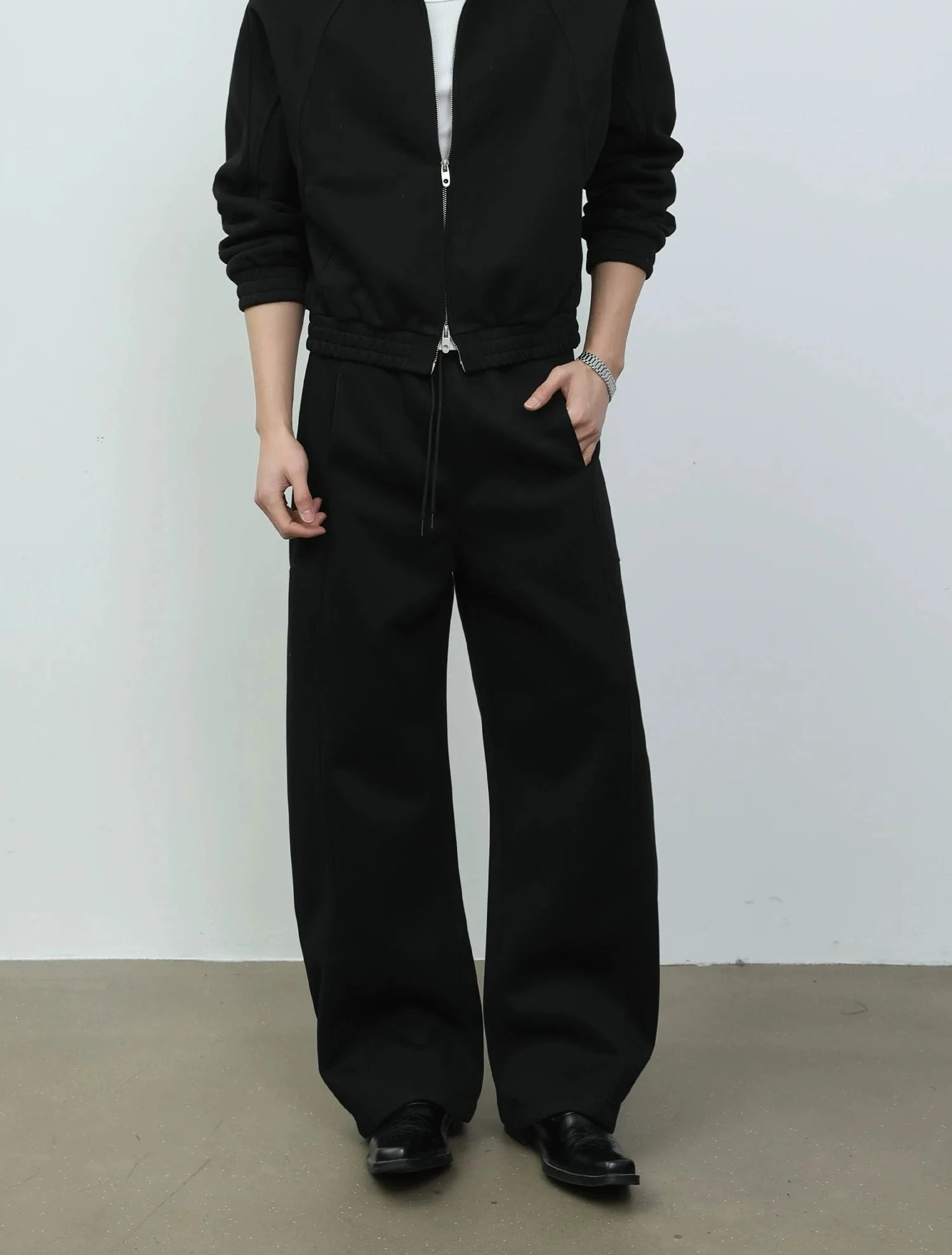 Zip Front Sweatshirt Jacket and Pants