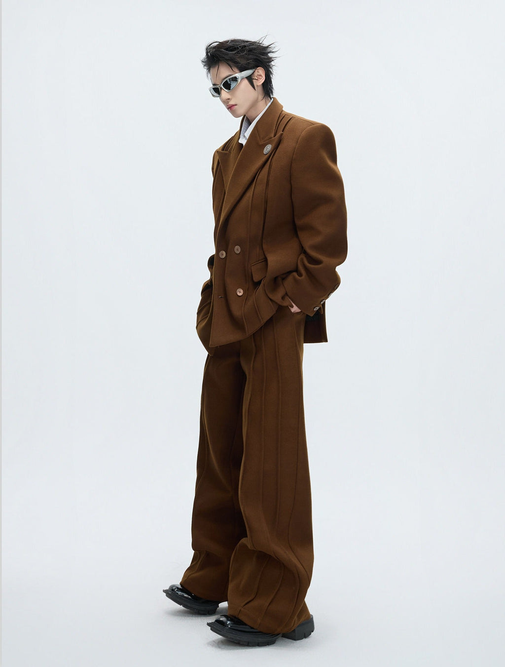 Wool Suit Jacket and Pants (sold separately)