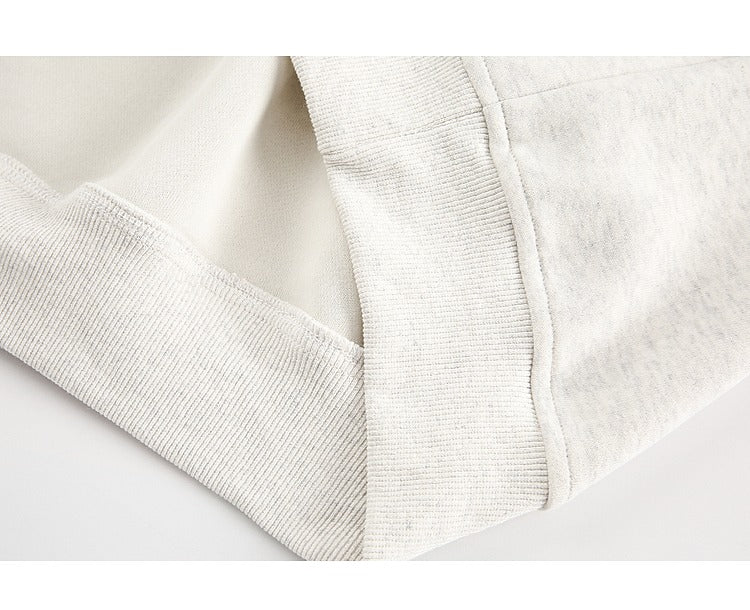Half Zip Pullover Loose Sweatshirt