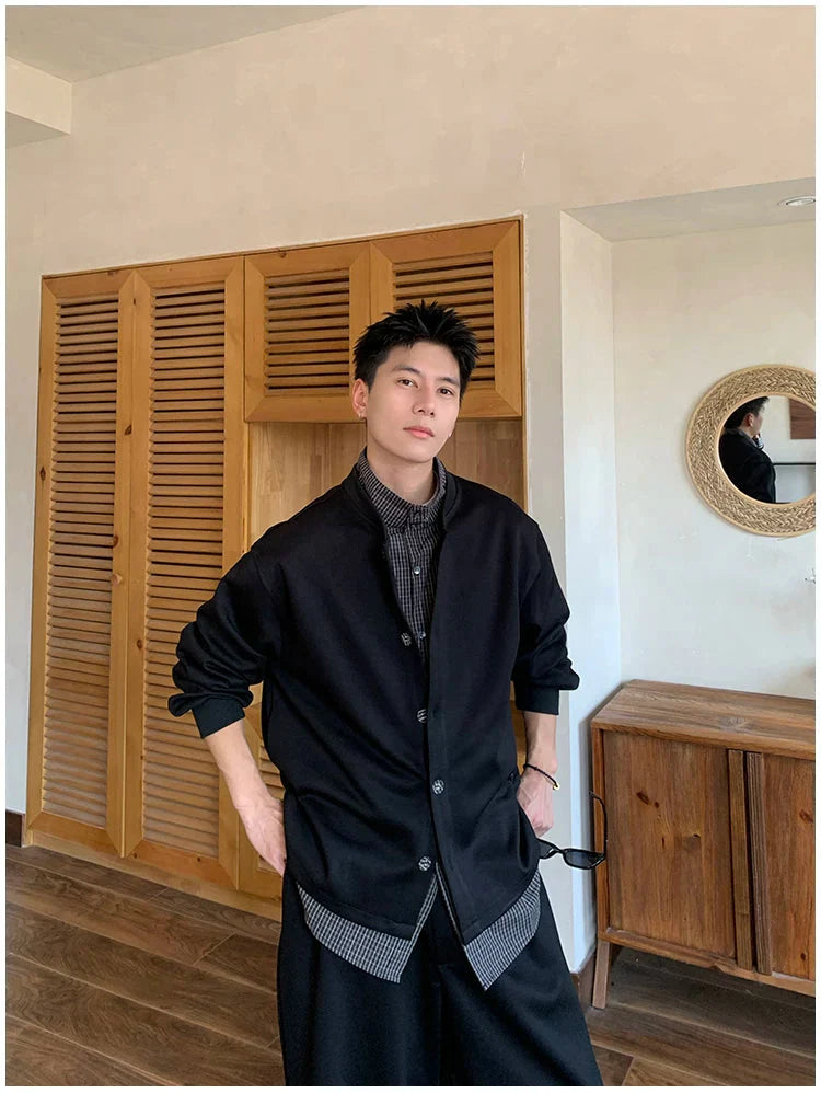 Streetwear Faux Layered Hoodie