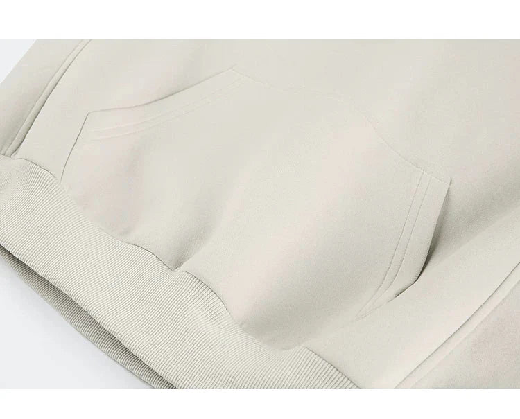 Half-Zip Hooded Pullover Sweatshirt