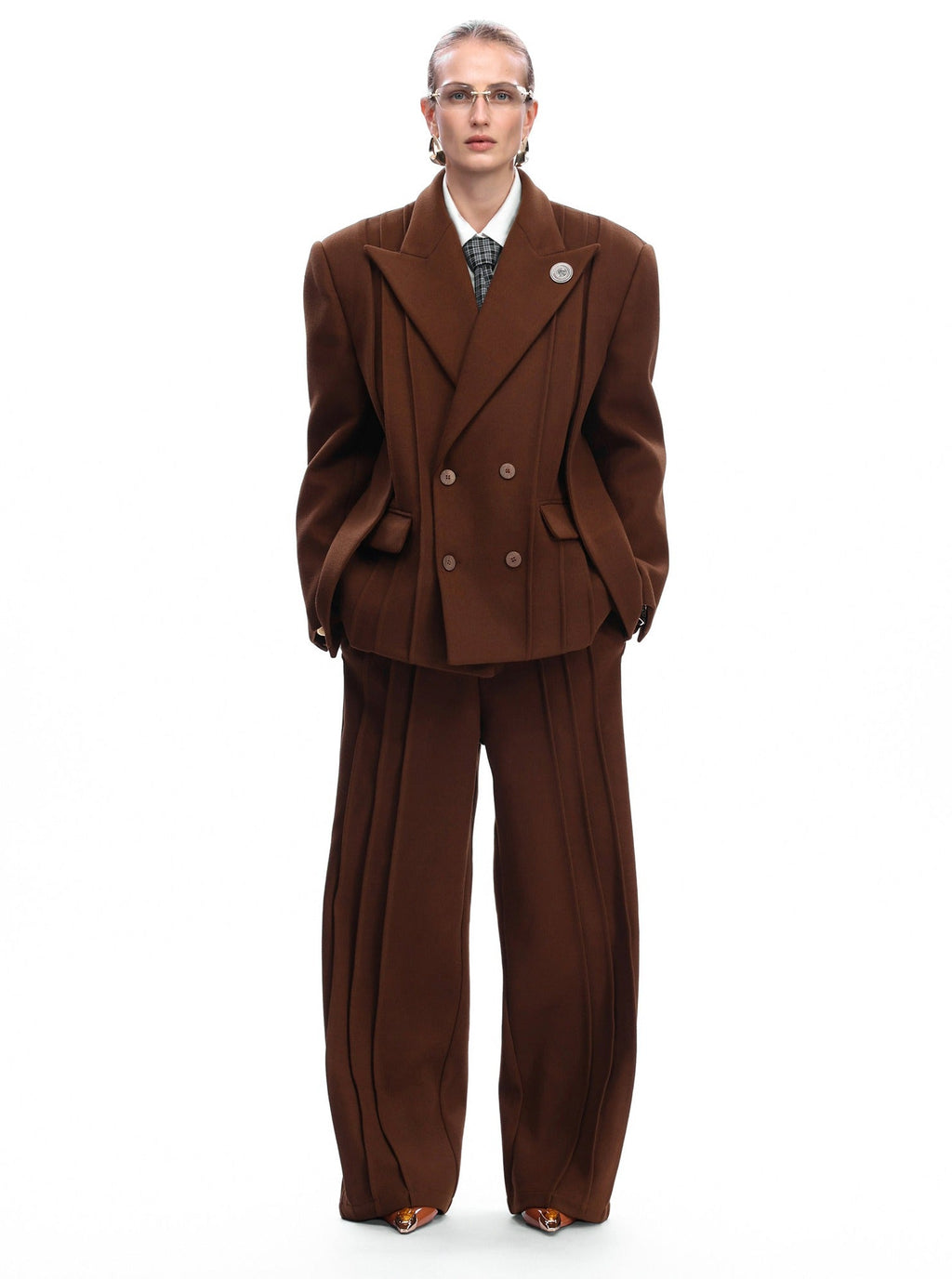 Wool Suit Jacket and Pants (sold separately)