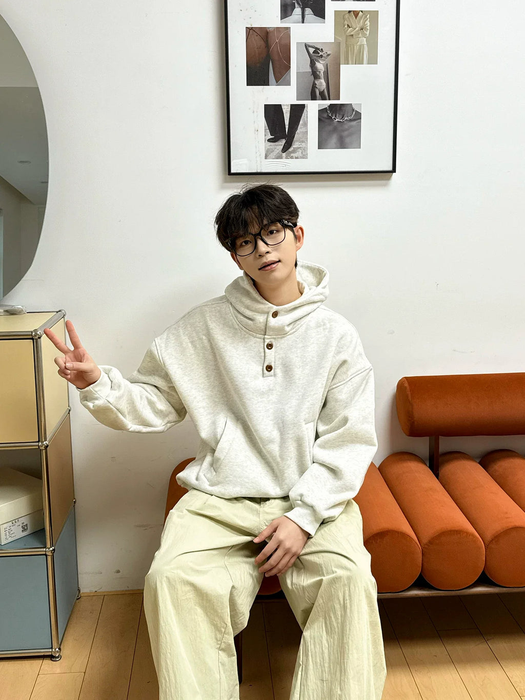 Fleece-Lined Pullover Hoodie