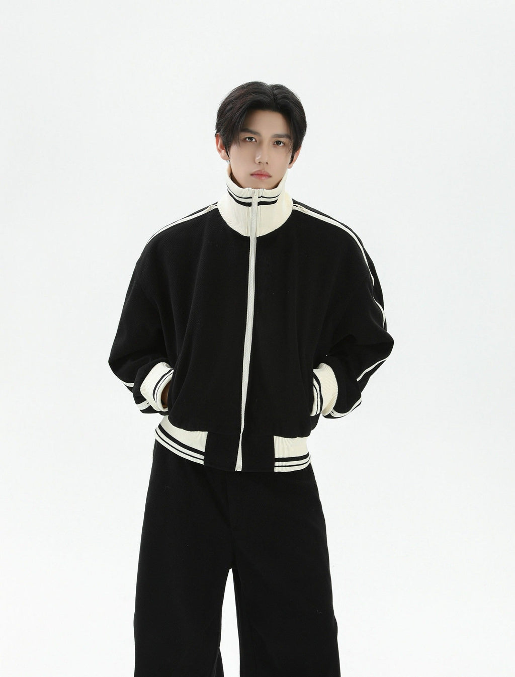 Zip-Up Track Jacket and Pants (sold separately)