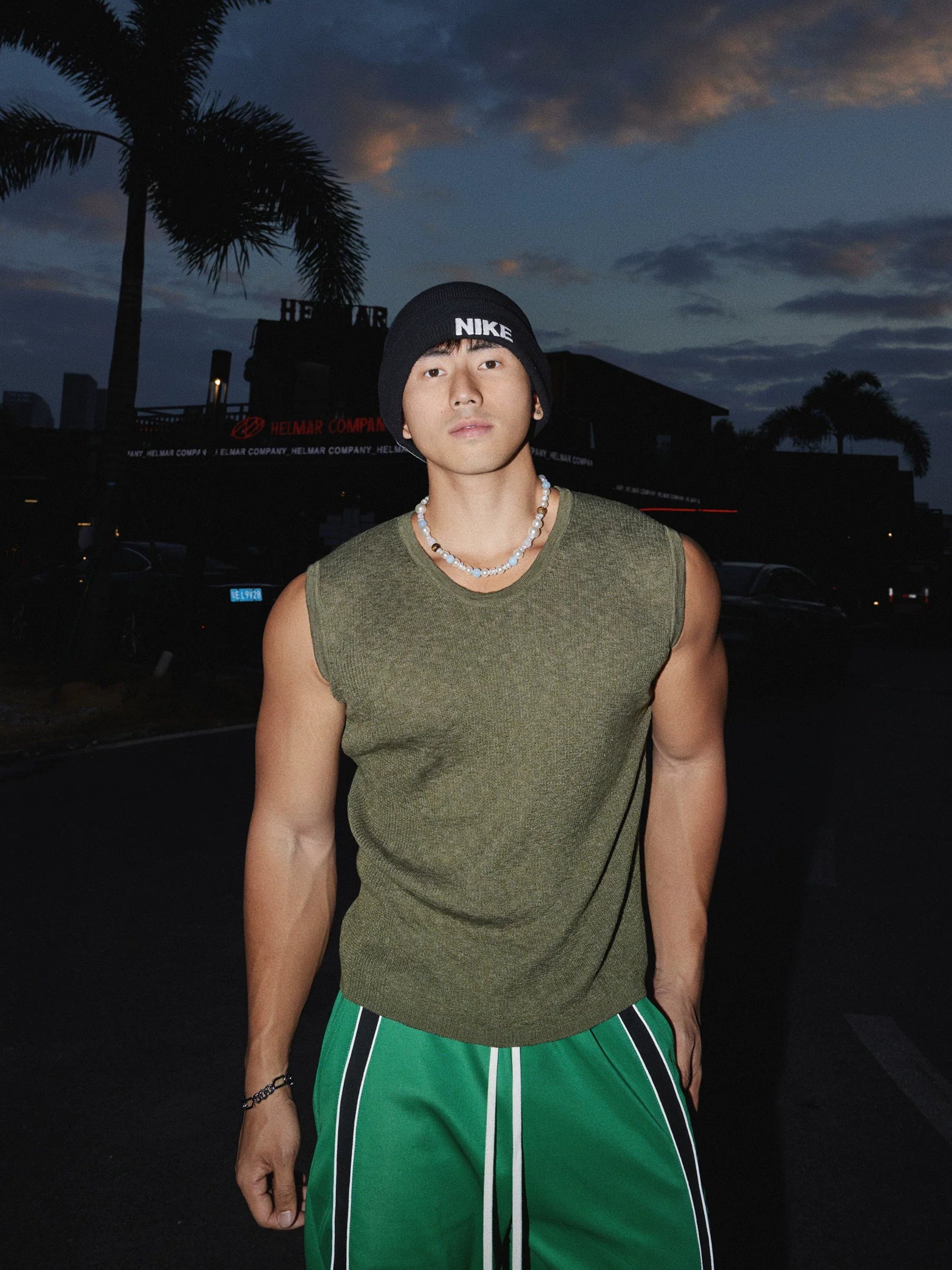 Soft Knit Streetwear Sleeveless Vest