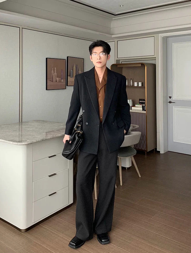 Wool Blazer and Pants (sold separately)