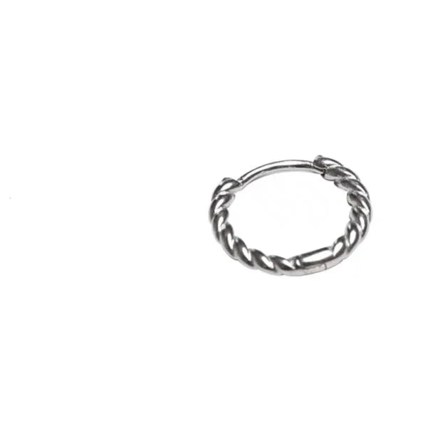 Twisted Hoop Earrings