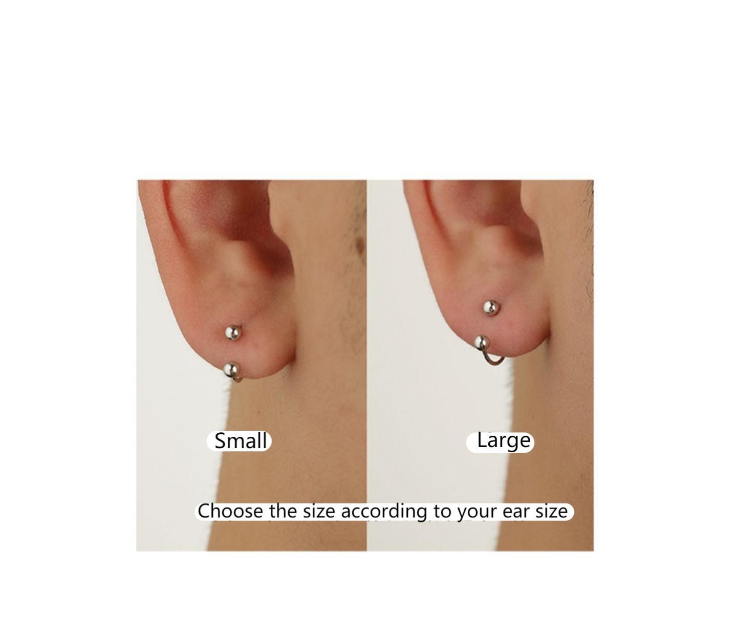 U-Shaped Bead Earrings