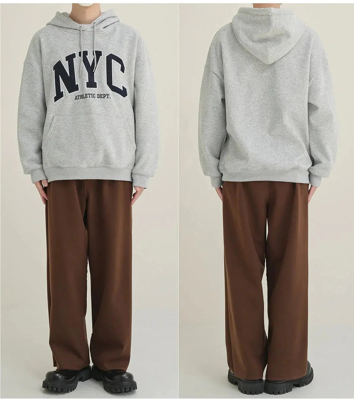 Velvet Printed Hooded Sweatshirt