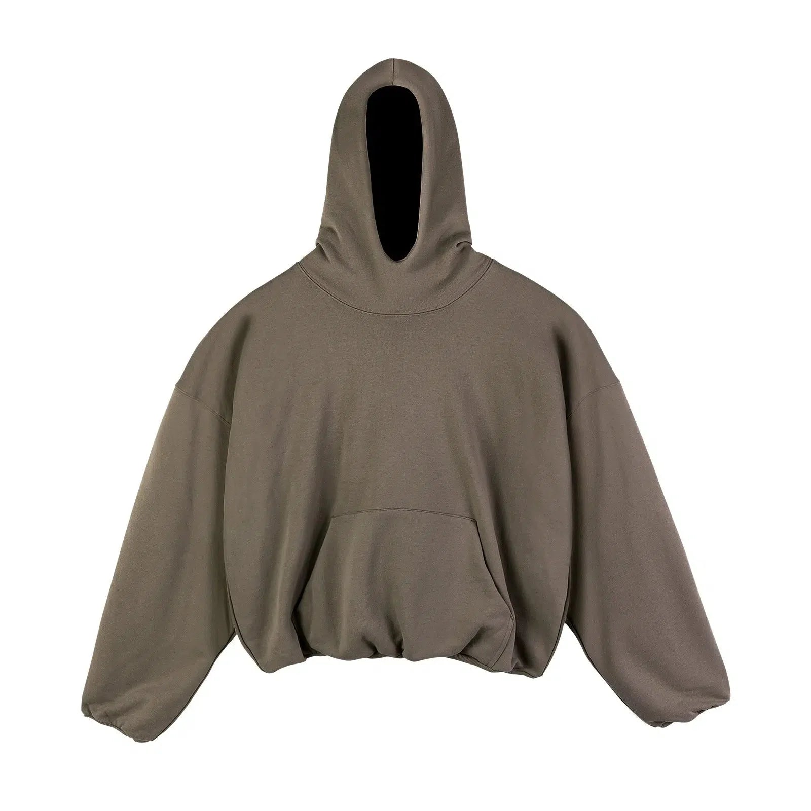 Velvet Solid Color Long Sleeve Hoodie