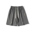 Wide-leg Embroidery Shorts