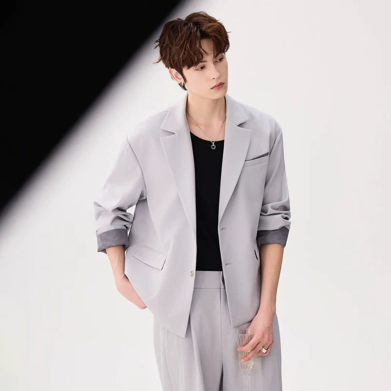 Wrinkle-Resistant Two-Piece Suit Pants