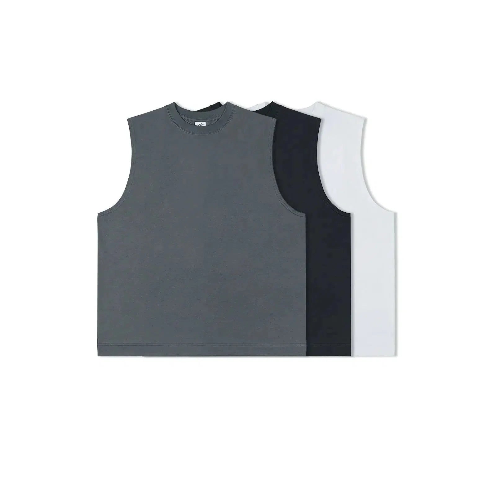 Solid Color Sleeveless Vest