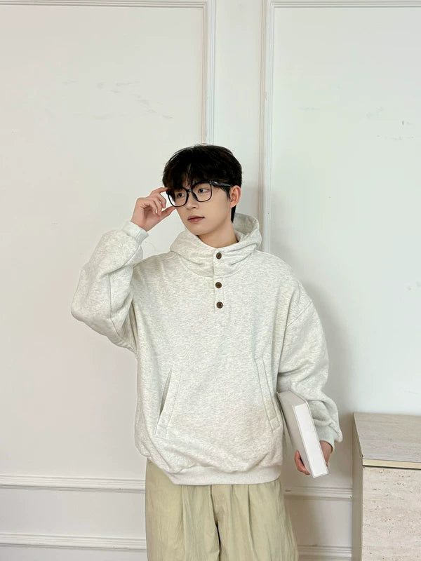 Fleece-Lined Pullover Hoodie