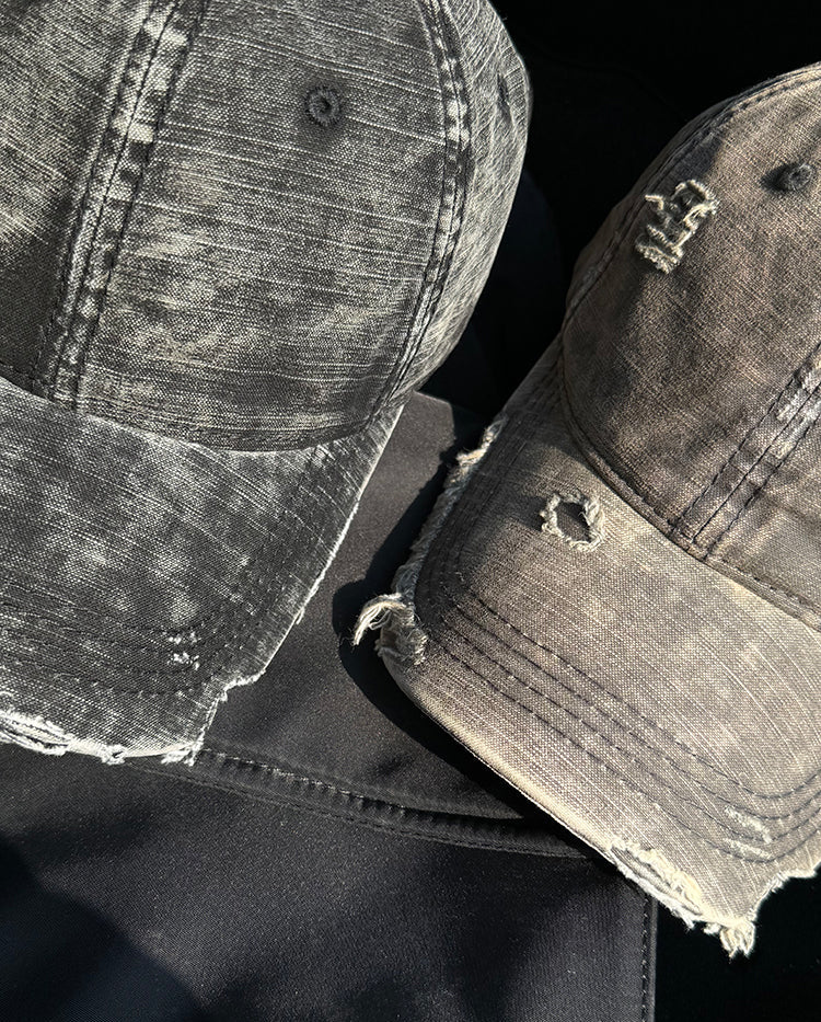 Destroyed Retro Washed Baseball Cap