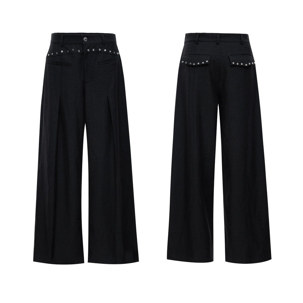 Wool Blend Jacket and Drape Pants