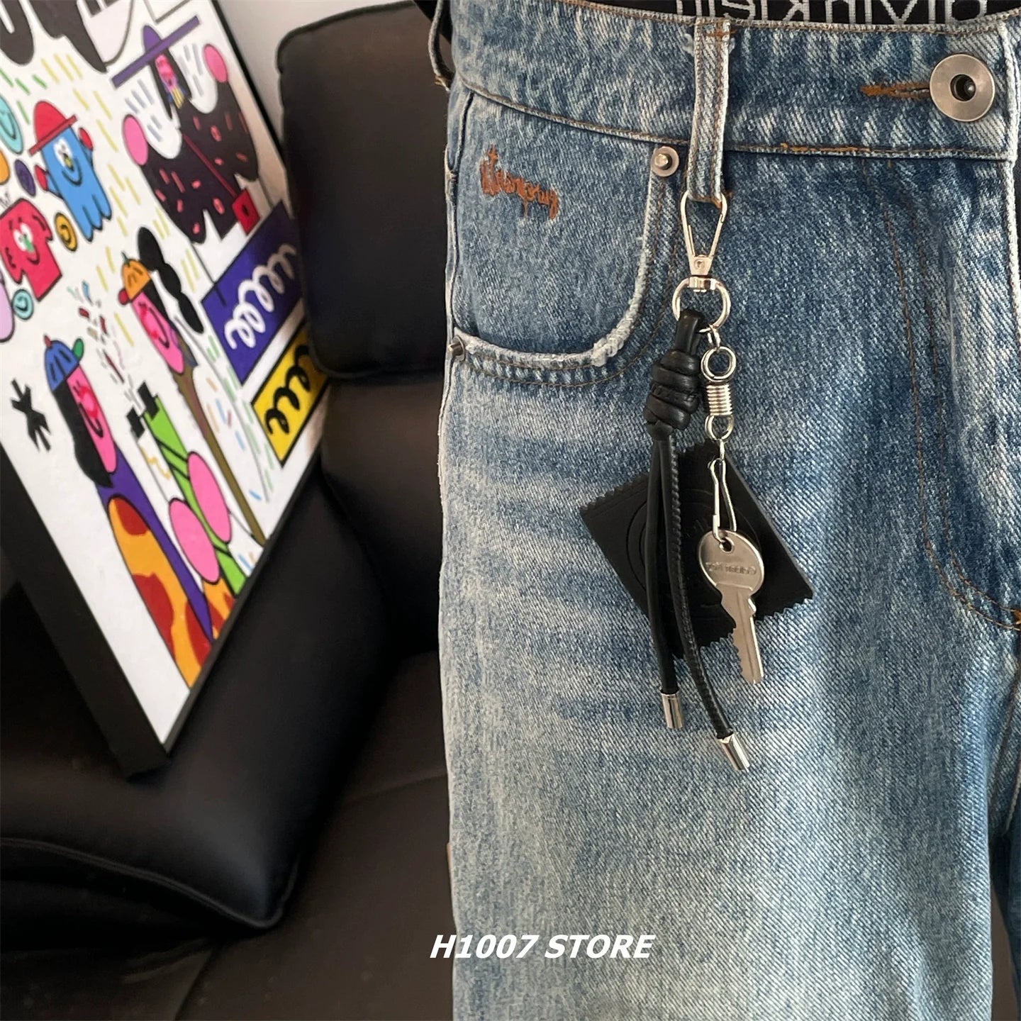 Keychain Pendant Chain Accessory