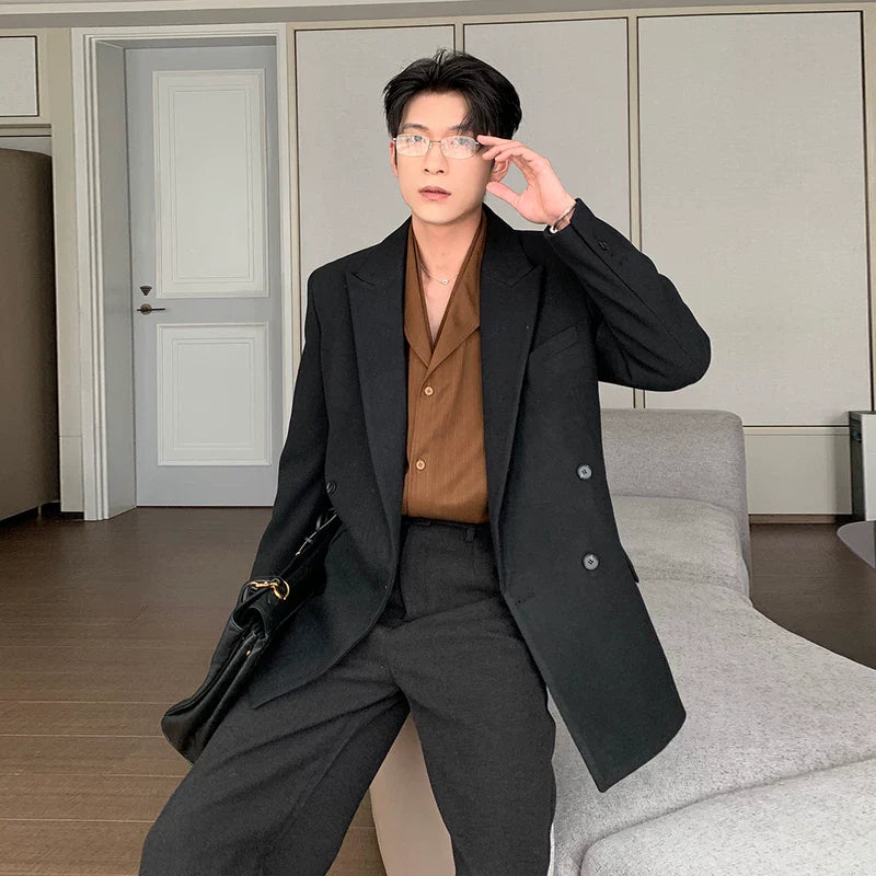 Wool Blazer and Pants (sold separately)
