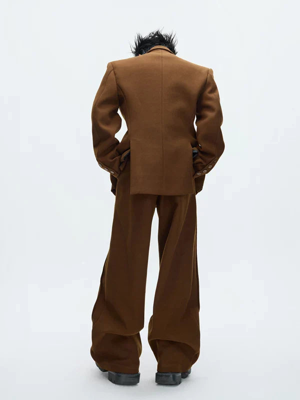 Wool Suit Jacket and Pants (sold separately)