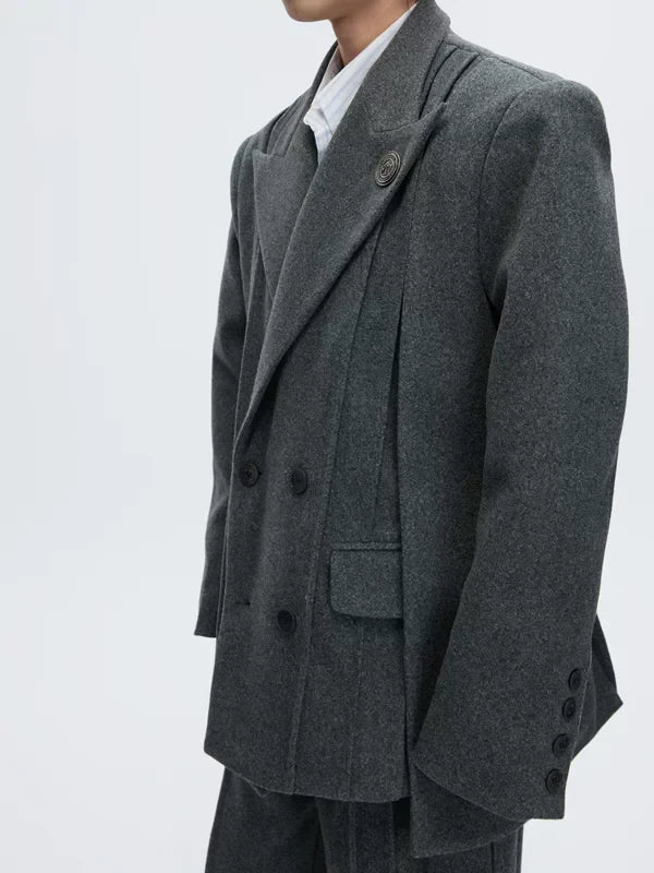 Wool Suit Jacket and Pants (sold separately)