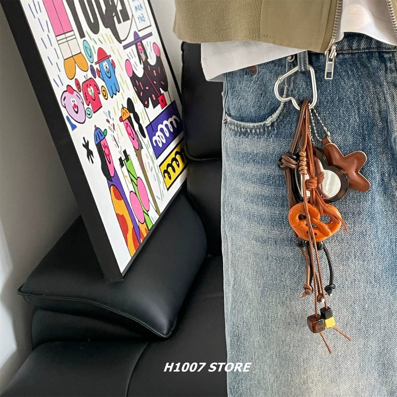 Heart Star Pendant Chain Pants Belt