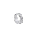 Tree Texture Titanium Steel Ring