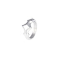Star Metal Open Adjustable Ring