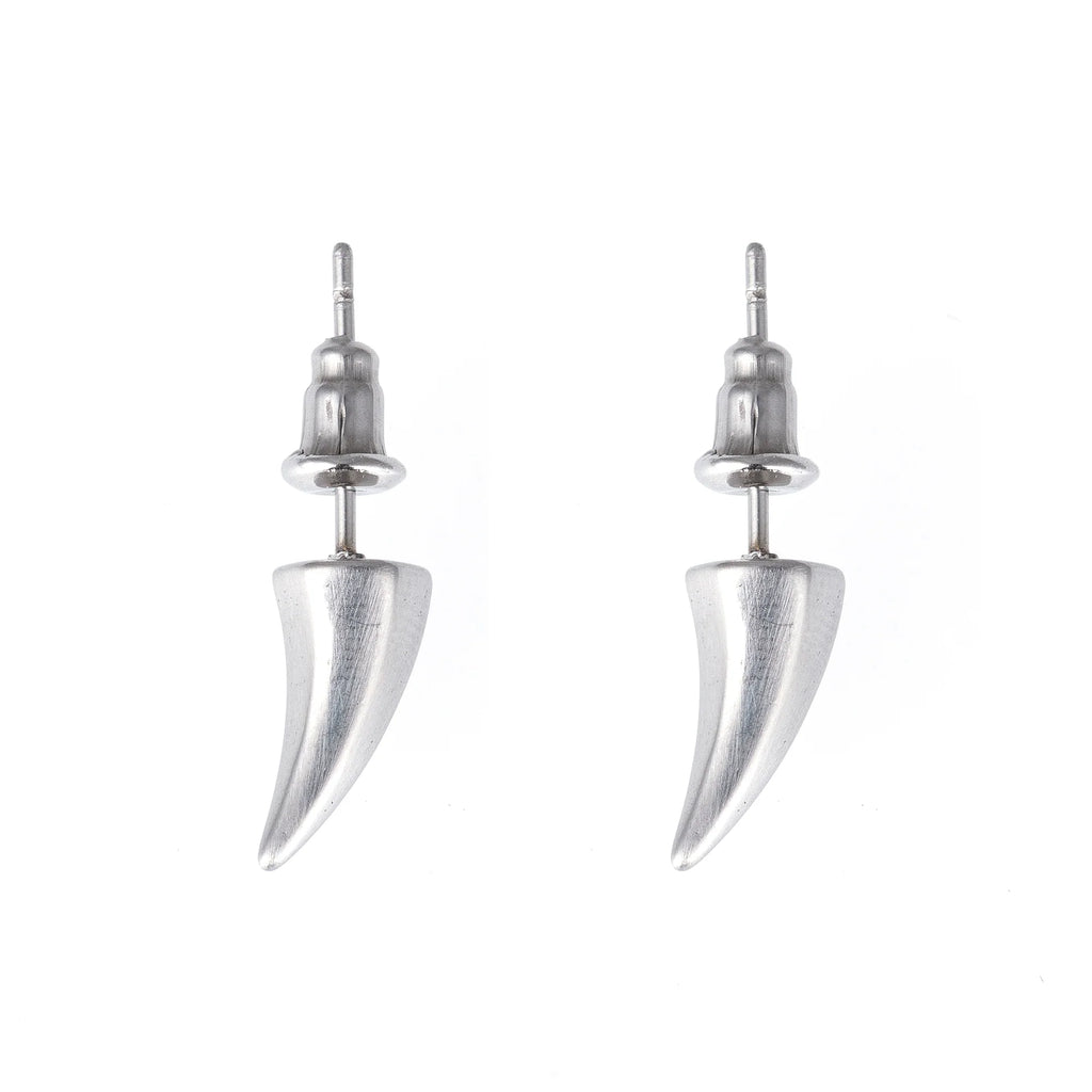 Vampire Fangs Punk Stud Earrings