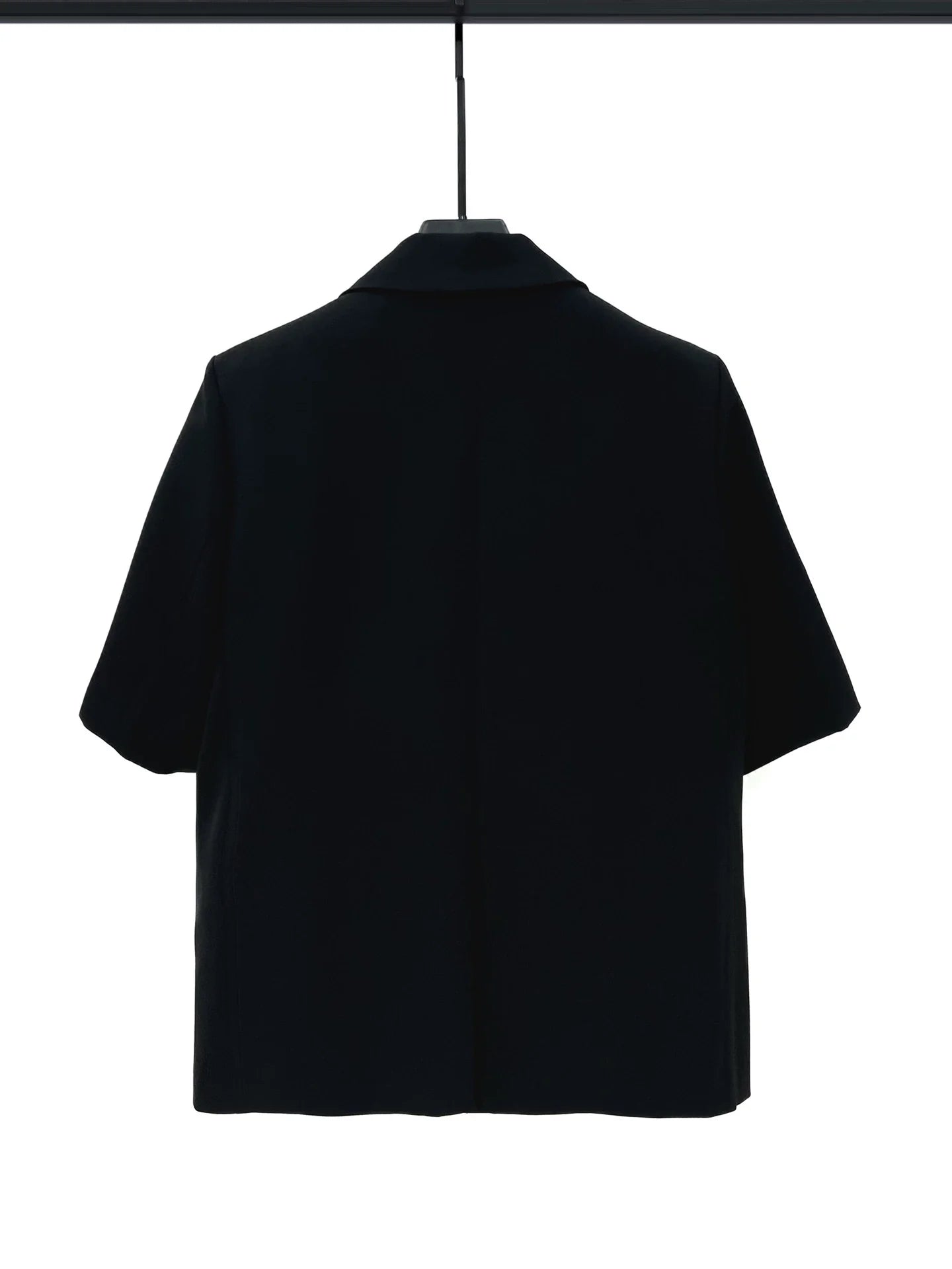 Short Sleeve Casual Single Button Jacket