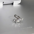 Water Drop Aquamarine Open Ring