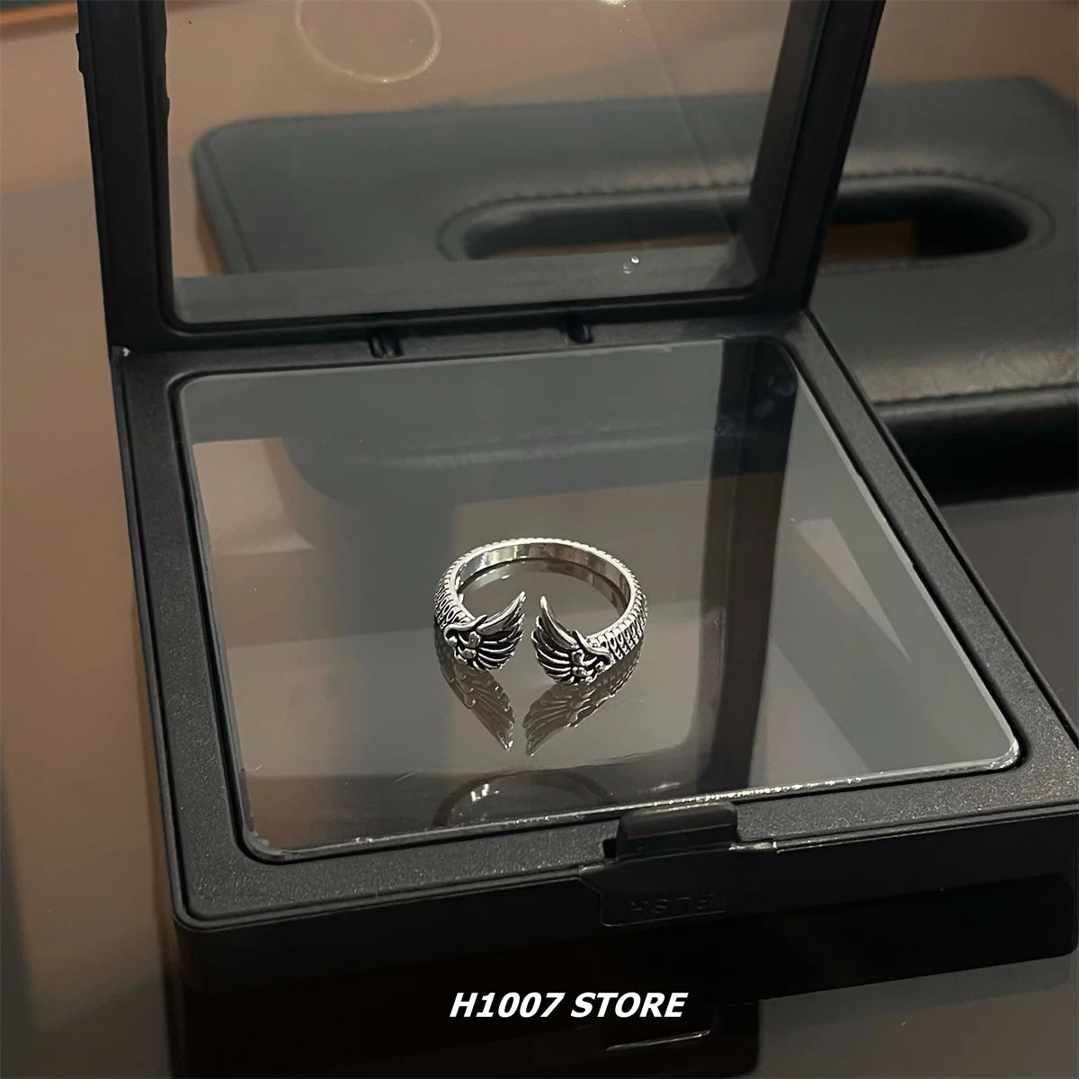 Adjustable Hip-Hop Niche Design Ring