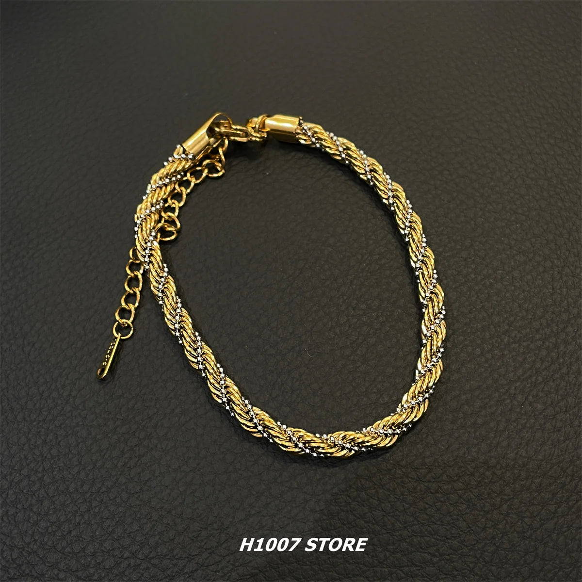 Titanium Steel Twist Bracelet