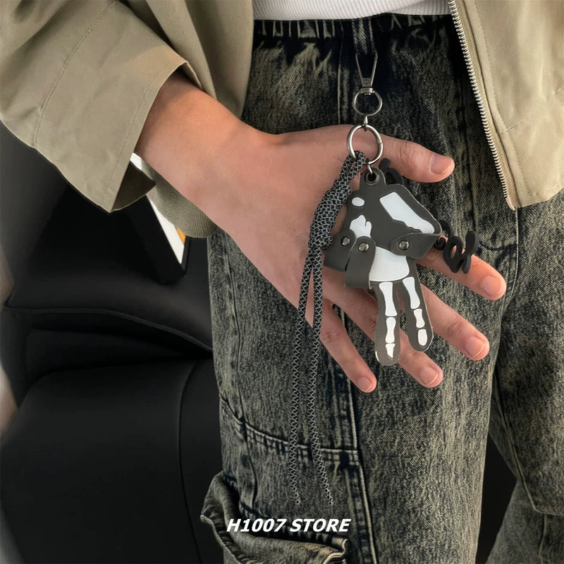 Hip-Hop Braided Rope Pants Chain