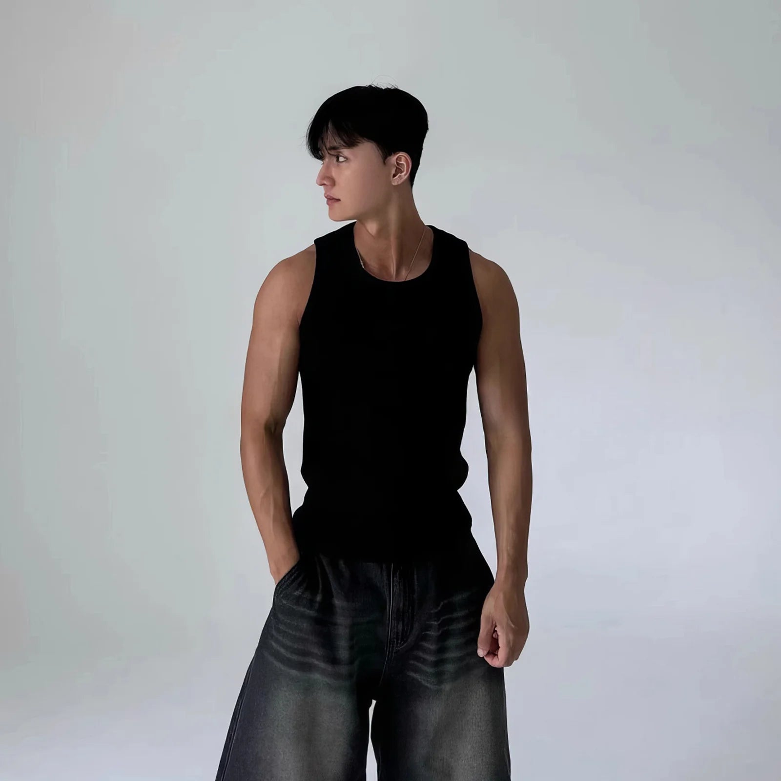 Tight Solid Color Tank Top